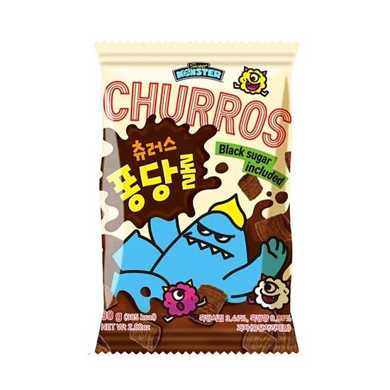 SweetMonster Чуррос Чёрный Сахар 80g
